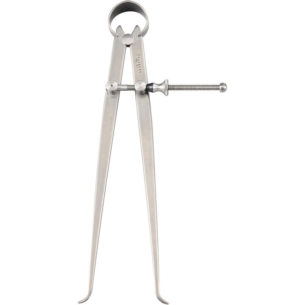 Starrett 50338 8 Inch Leg, Spring Joint, Steel, Polished, Inside Caliper