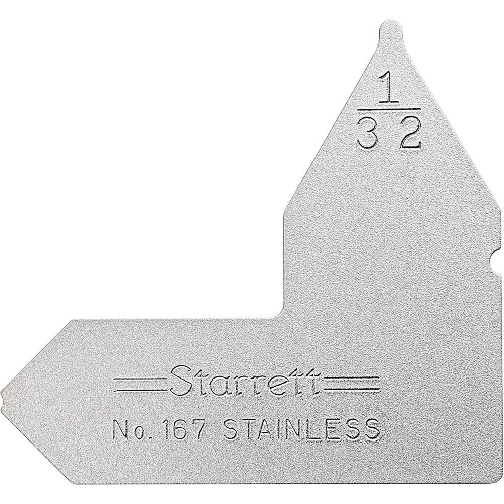 Starrett 50622 1/32 Inch Radius Gage