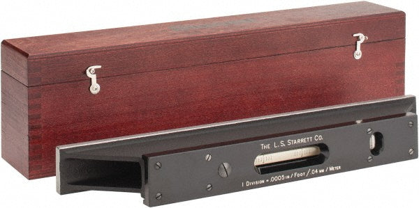 Starrett 50719 Precision Level Master Precision, 0.0005" Sensitivity Per 10"