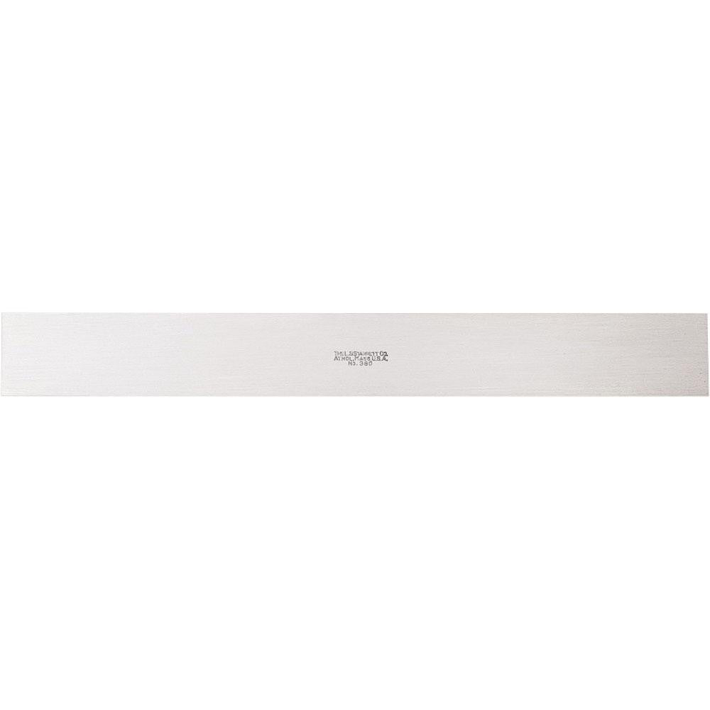 Starrett 51438 Square Straight Edge 12" Long, 1-13/32" Wide, 11/64" Thick