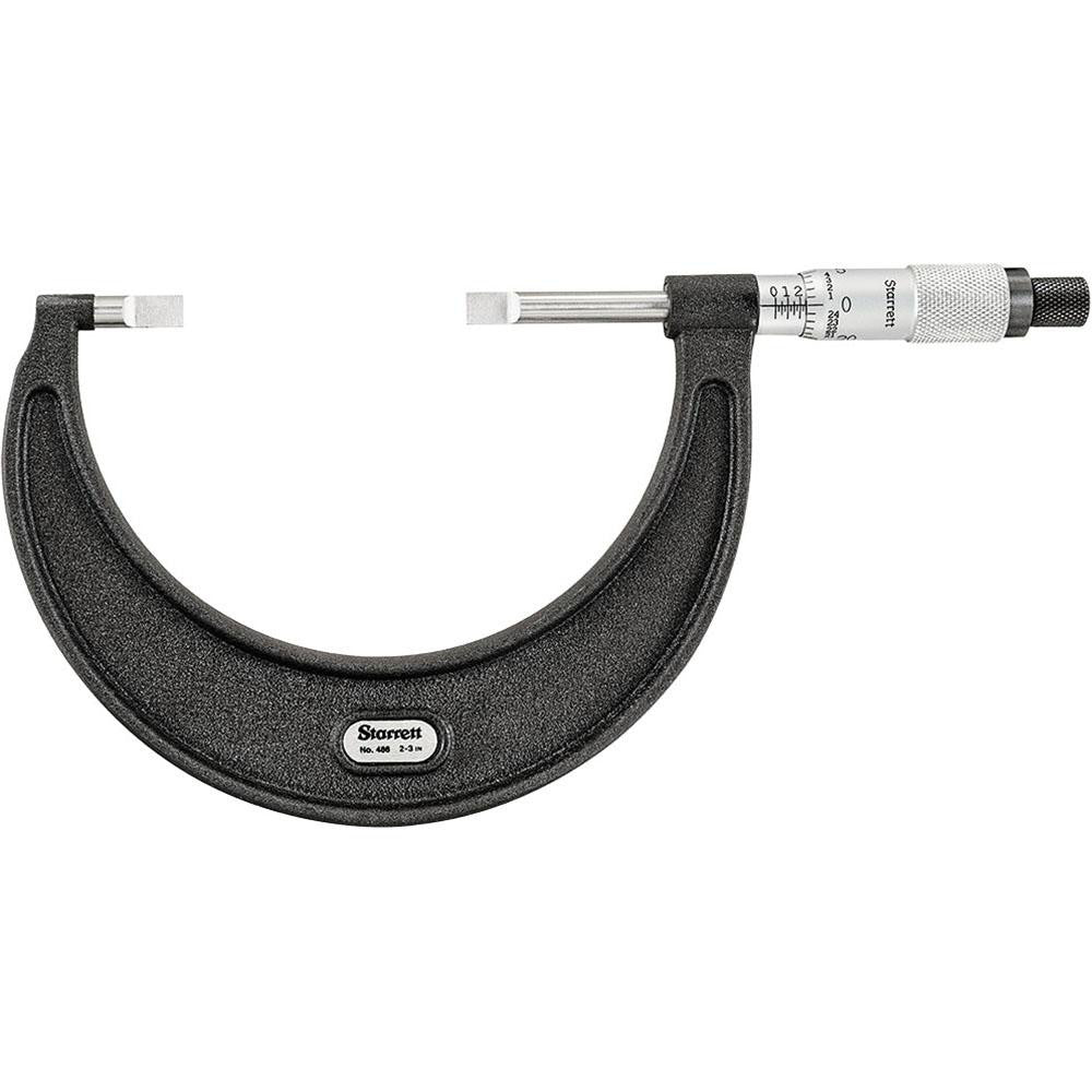 Starrett 52503 Blade Micrometer Mechanical, 2 to 3"