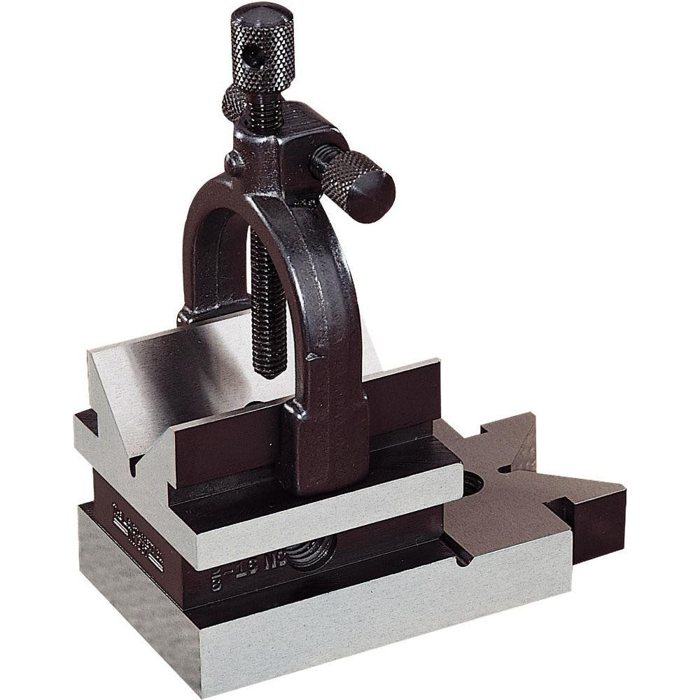 Starrett 52588 V-Block 1-5/16" Max Capacity, 90&deg V Angle