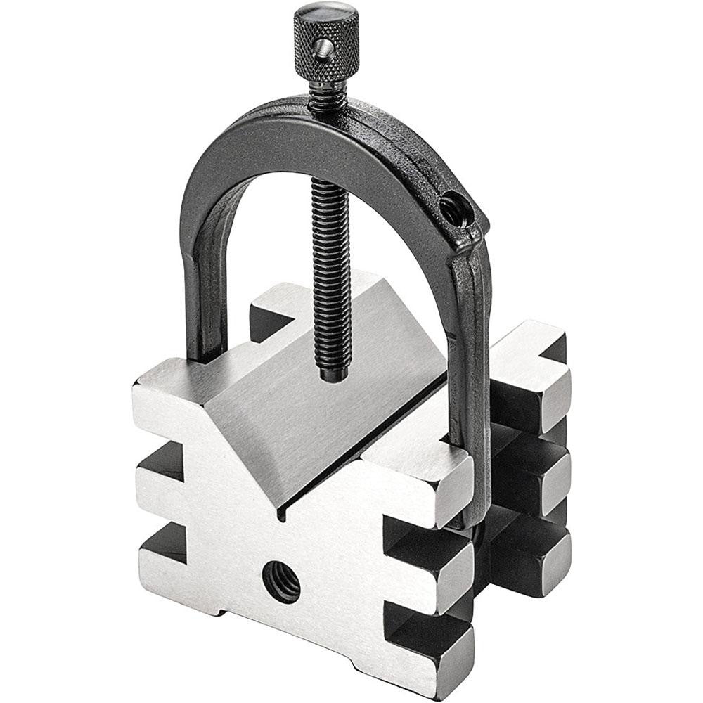 Starrett 52590 V-Block 2" Max Capacity, 45 & 90&deg V Angle
