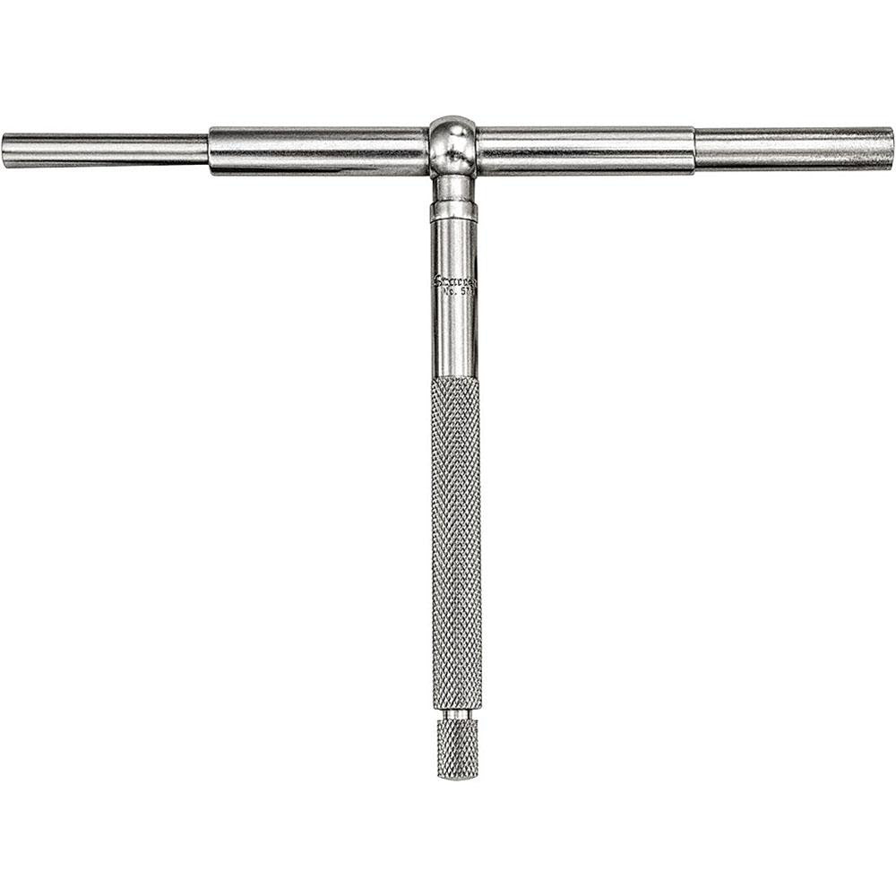Starrett 52615 3-1/2 to 6 Inch, 3 Inch Overall Length, Telescoping Gage
