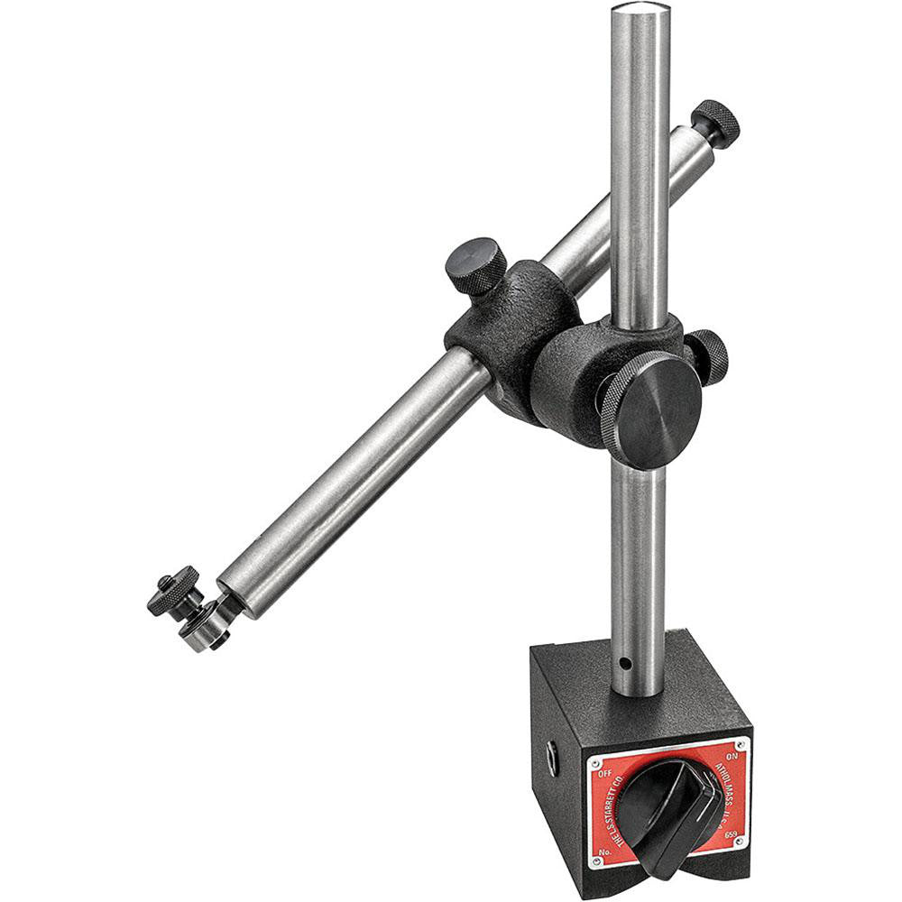 Starrett 56687 Indicator Positioner & Holder 250 lb Pull, Fine Adjustment, Includes Base