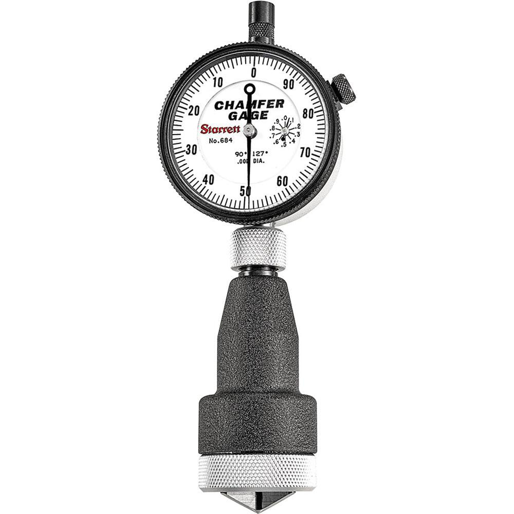 Starrett 63690 Internal Chamfer Gage 0 to 1", 90 to 127 &deg