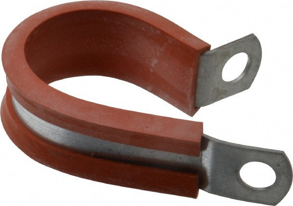 STAR TECHNOLOGIES, LLC STAR-GS-16HT Cushion Clamp 1" Pipe, Galvanized Steel & Silicone Cushion, Blue & Silver
