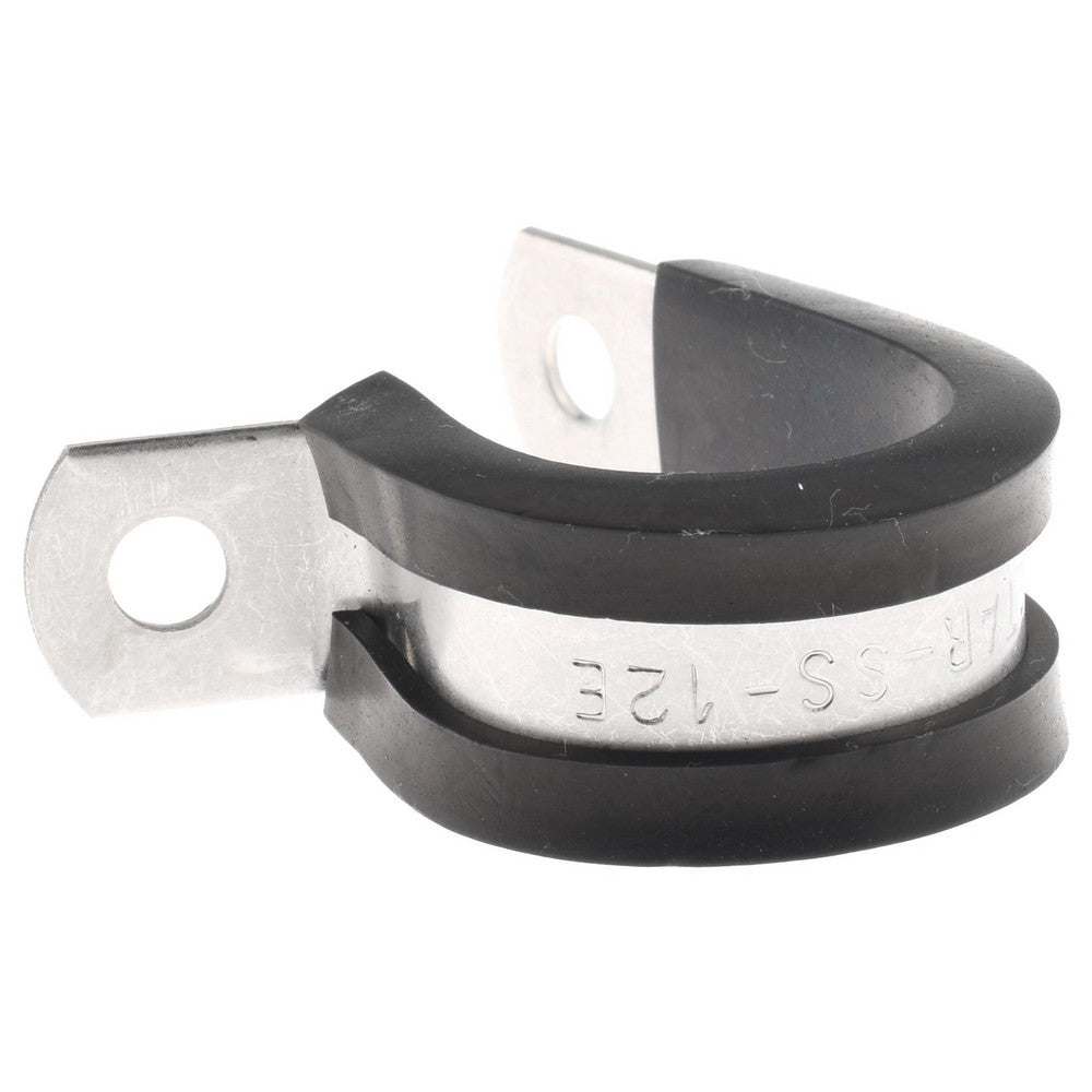 STAR TECHNOLOGIES, LLC STAR-SS-12E Cushion Clamp 3/4" Pipe, Stainless Steel, Blue & Silver