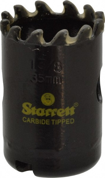 Starrett 65619 Hole Saw 1-3/8" Saw Dia, 1-5/8" Cut Depth