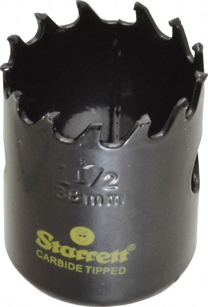 Starrett 65620 Hole Saw 1-1/2" Saw Dia, 1-5/8" Cut Depth