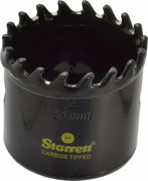 Starrett 65624 Hole Saw 2" Saw Dia, 1-5/8" Cut Depth