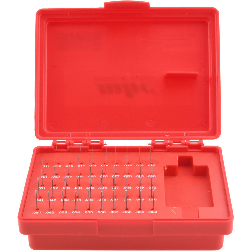 Value Collection 616-81016 Class ZZ Plug Gage Set 0.011 to 0.06" Range, 50 Pc