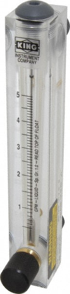 King 75302115C-08 1/2" M Port Block Style Panel Mount Flowmeter