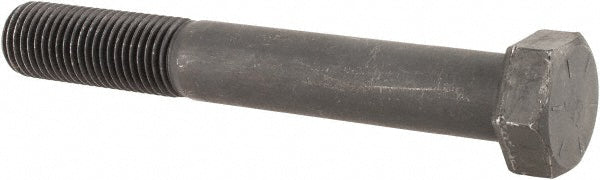 Value Collection 451038BR Hex Head Cap Screw 1-1/4-7, 9" Length Under Head, Grade 8 Steel, Bright/Uncoated Finish