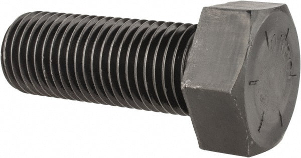 Value Collection 451058BR Hex Head Cap Screw 1-1/2-6, 4" Length Under Head, Grade 8 Steel, Bright/Uncoated Finish