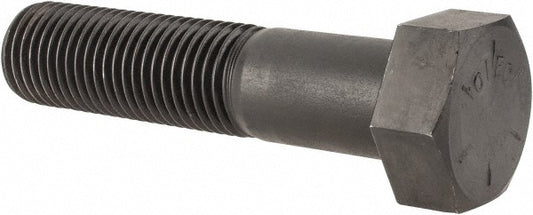 Value Collection 451066BR Hex Head Cap Screw 1-1/2-6, 6-1/2" Length Under Head, Grade 8 Steel, Bright/Uncoated Finish