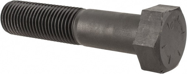 Value Collection 451067PR Hex Head Cap Screw 1-1/2-6, 7" Length Under Head, Grade 8 Steel, Bright/Uncoated Finish