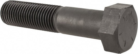 Value Collection 451067PR Hex Head Cap Screw 1-1/2-6, 7" Length Under Head, Grade 8 Steel, Bright/Uncoated Finish