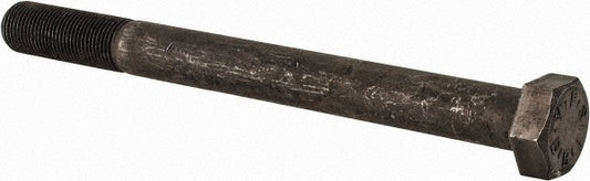Value Collection 451131BR Hex Head Cap Screw 5/8-18, 7" Length Under Head, Grade 8 Steel, Bright/Uncoated Finish