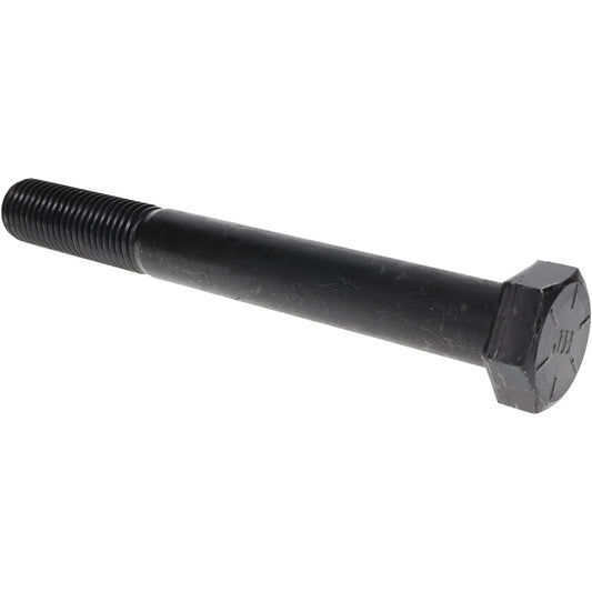 Value Collection 451185BR Hex Head Cap Screw 1-8, 8-1/2" Length Under Head, Grade 8 Steel, Bright/Uncoated Finish