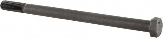 Value Collection 451286BR Hex Head Cap Screw 7/8-9, 14" Length Under Head, Grade 8 Steel, Bright/Uncoated Finish