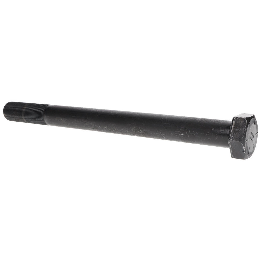 Value Collection 451370BR Hex Head Cap Screw 1-14, 12" Length Under Head, Grade 8 Steel, Bright/Uncoated Finish
