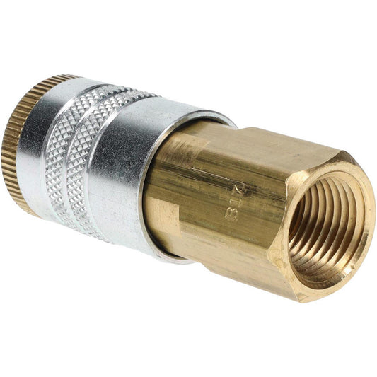 Parker B17 Pneumatic Hose Coupling 1/2-14, 1/2" Body Dia, Tru-Flate Automotive Interchange