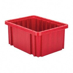 Quantum Storage DG91050RD Polypropylene Dividable Storage Tote 50 lb Capacity