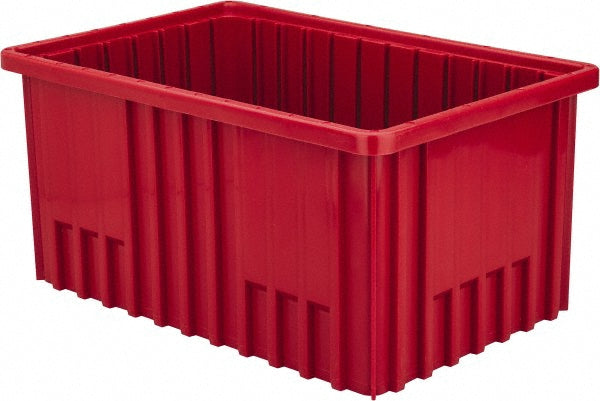 Quantum Storage DG92080RD Polypropylene Dividable Storage Tote 75 lb Capacity