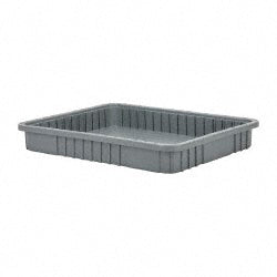 Quantum Storage DG93030GY Polypropylene Dividable Storage Tote 100 lb Capacity