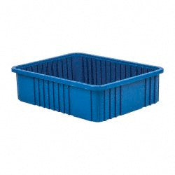 Quantum Storage DG93060BL Polypropylene Dividable Storage Tote 100 lb Capacity