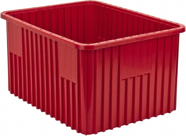 Quantum Storage DG93120RD Polypropylene Dividable Storage Tote 100 lb Capacity