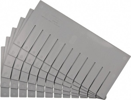 Quantum Storage DL92080 Bin Divider Use with DG92080, Gray