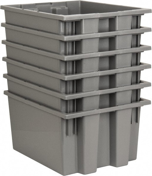 Quantum Storage SNT190GYCS Polyethylene Storage Tote 75 lb Capacity
