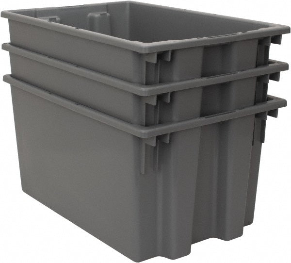 Quantum Storage SNT240GYCS Polyethylene Storage Tote 100 lb Capacity