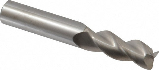 Kyocera SGS Precision Tools 34802 Corner Radius End Mill 1/2" Dia, 1-1/4" LOC, 0.06" Radius, 3 Flutes, Solid Carbide