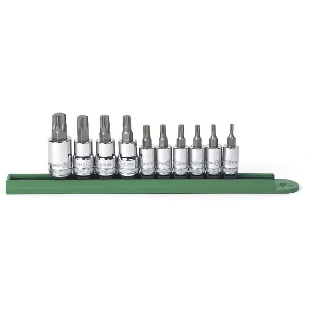 GEARWRENCH 80722 Torx Bit Socket Set 10 Pc