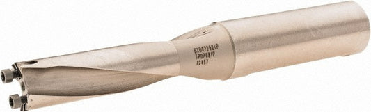 Sumitomo 5L00W04 Replaceable-Tip Drill 12.5 to 12.99 mm Dia, 1.859" Max Depth, 5/8" Straight-Cylindrical Shank