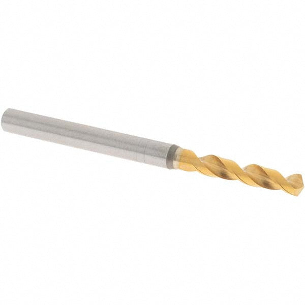 OSG 61534 Screw Machine Length Drill Bit 3.40 mm (0.1339) Dia, 130 deg, Vanadium High Speed Steel