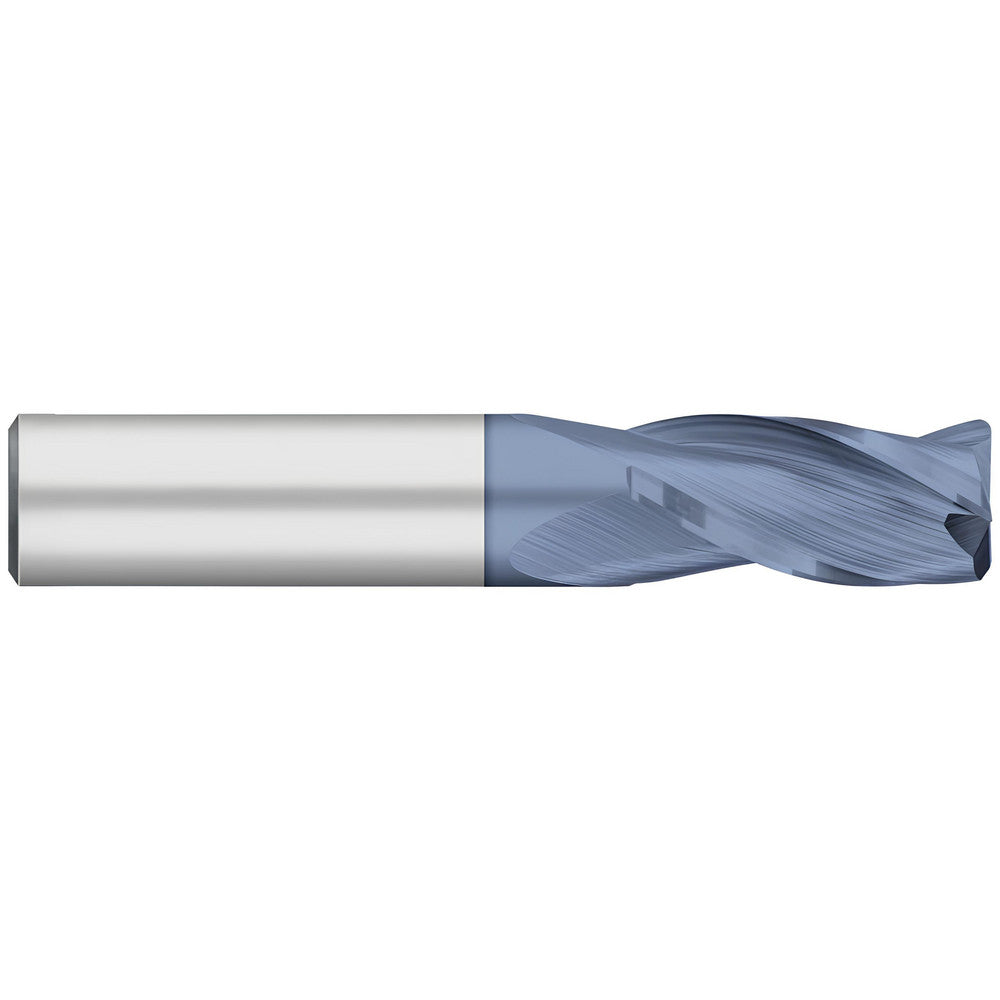 Titan USA TC16705 Corner Radius End Mill 3/16" Dia, 5/8" LOC, 0.0050" Radius, 3 Flute, Solid Carbide