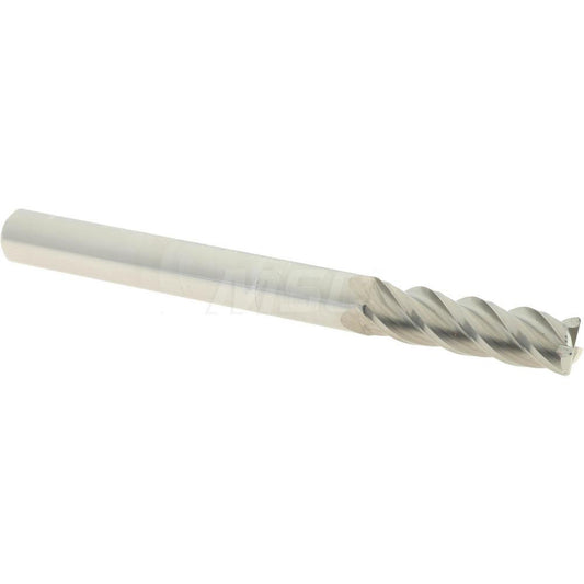 Accupro 86642899 Corner Radius End Mill 3/16" Dia, 5/8" LOC, 0.015" Radius, 4 Flutes, Solid Carbide