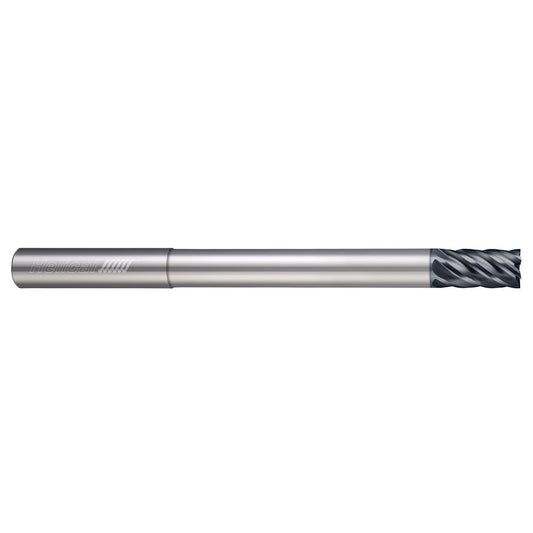 Helical Solutions 87598 Square End Mill 1/8" Dia, 5/32" LOC, 6 Flute, Solid Carbide