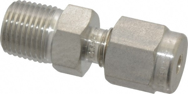 Ham-Let 3001987 Compression Tube Connector 1/8" Thread, Compression x MNPT