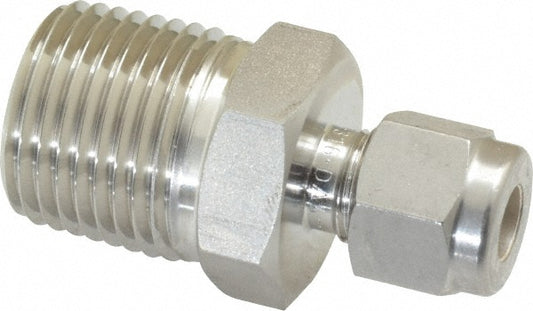 Ham-Let 3001998 Compression Tube Connector 1/2" Thread, Compression x MNPT
