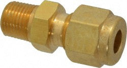 Ham-Let 3102160 Compression Tube Connector 1/8" Thread, Compression x MNPT