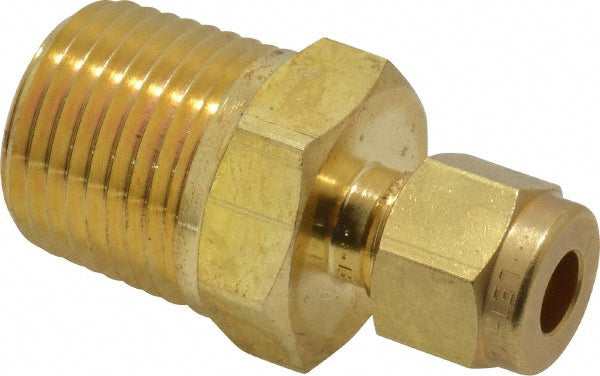 Ham-Let 3102163 Compression Tube Connector 1/2" Thread, Compression x MNPT