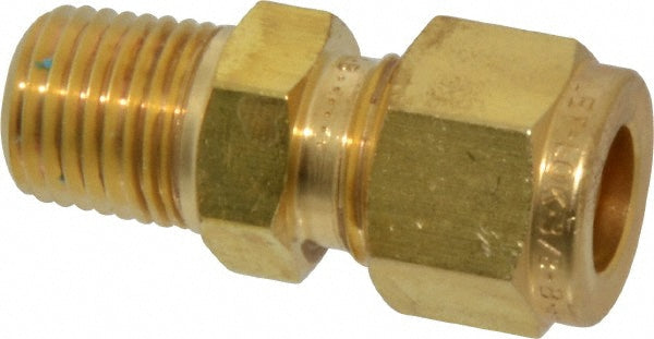 Ham-Let 3102171 Compression Tube Connector 1/4" Thread, Compression x MNPT