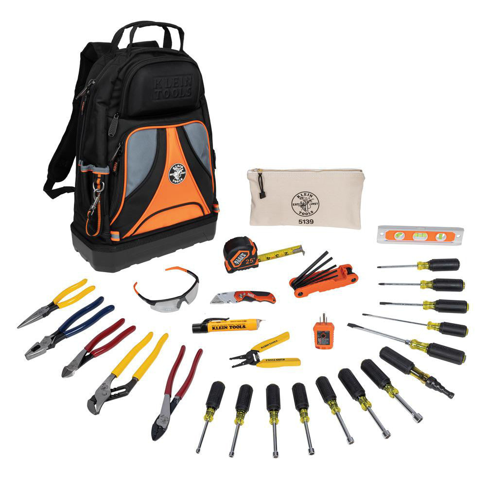 Klein Tools 80028 Combination Hand Tool Set 28 Pc, Electrician's Tool Set
