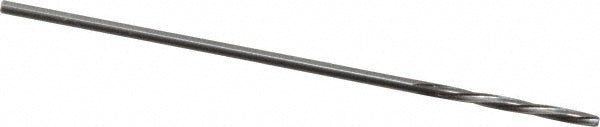 Magafor 88860000760 Chucking Reamer 0.76 mm Dia, 1-5/16" OAL, 9/32" Flute Length, Spiral Flute, Straight-Cylindrical Shank, Solid Carbide