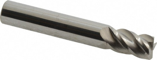 Accupro 86818051 Corner Radius End Mill 5/16" Dia, 1/2" LOC, 0.02" Radius, 4 Flutes, Solid Carbide